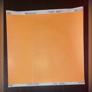 Vintage Pantone by Letraset Letrafilm Color/Tint Overlay 804-A • 20x19”   *RARE*